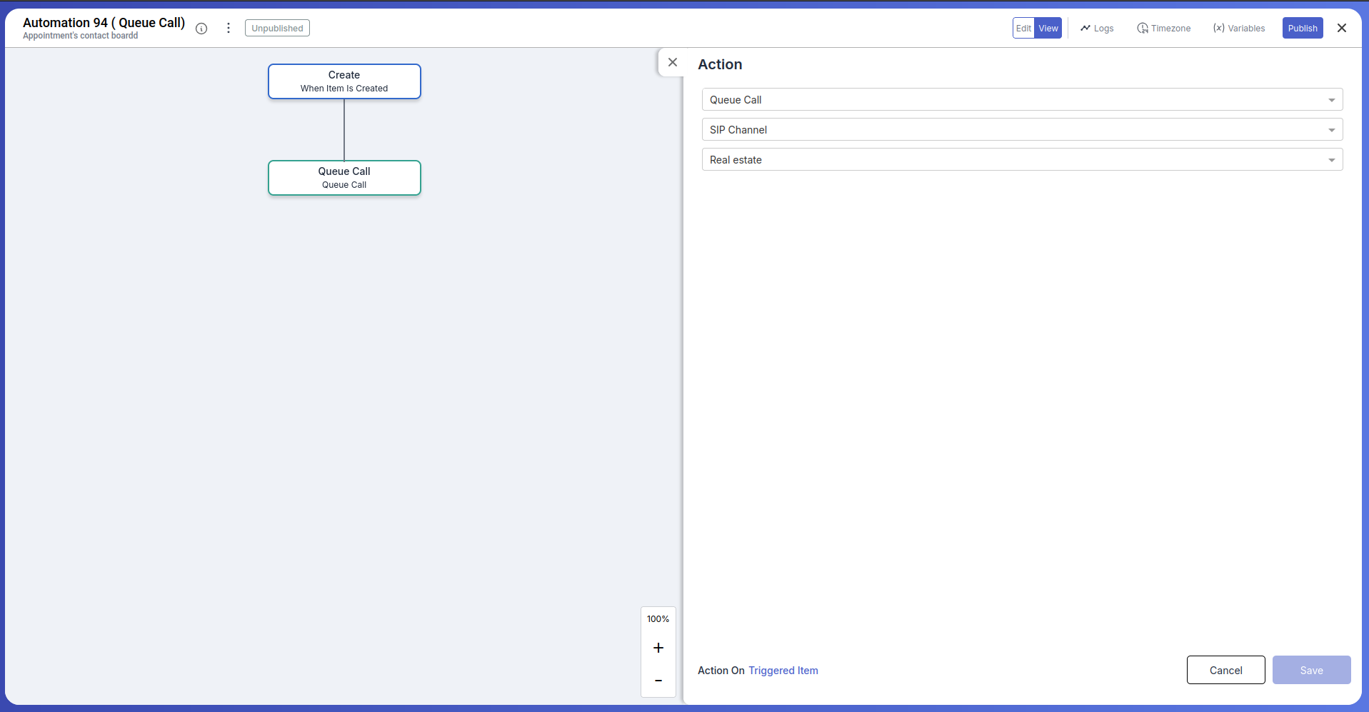 Setting AI Call Automation in Pronnel