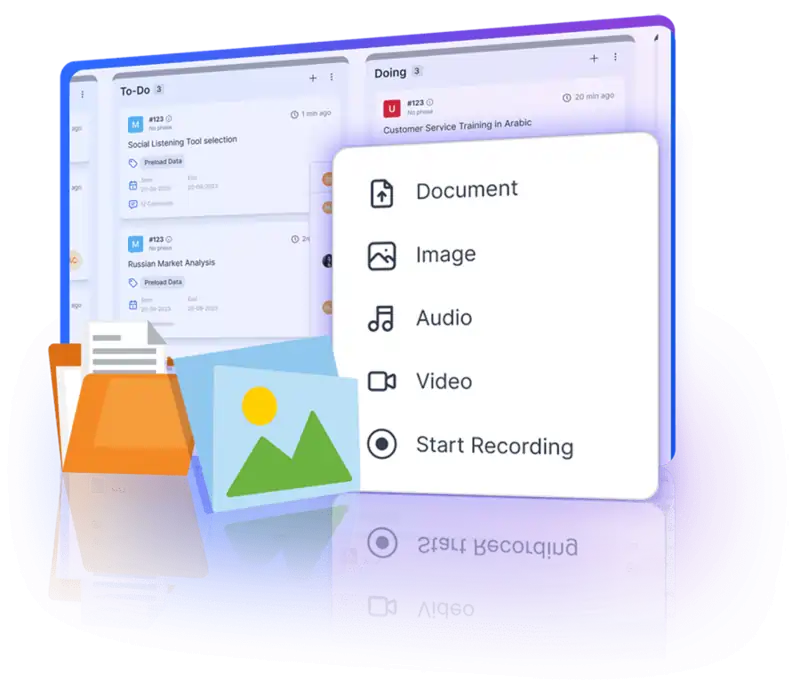 Sharing files and multimedia in internal chat for seamless and efficient collaboration among team members.