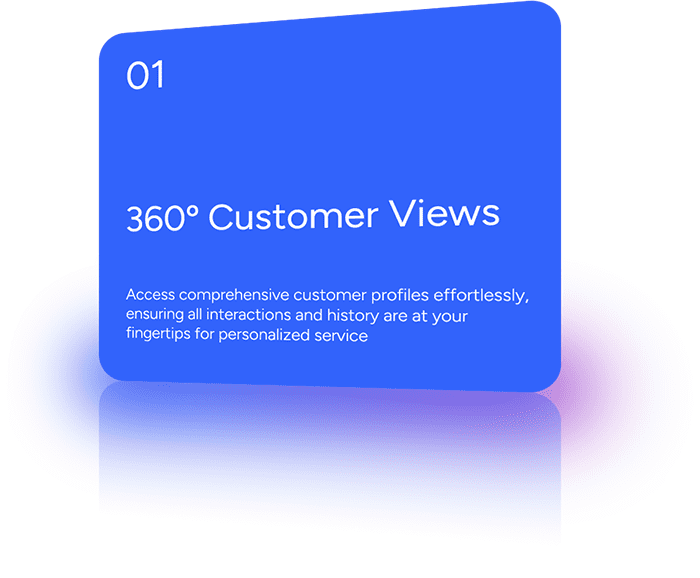  Access comprehensive customer profiles effortlessly, ensuring all interactions and history are at your fingertips for personalized service.