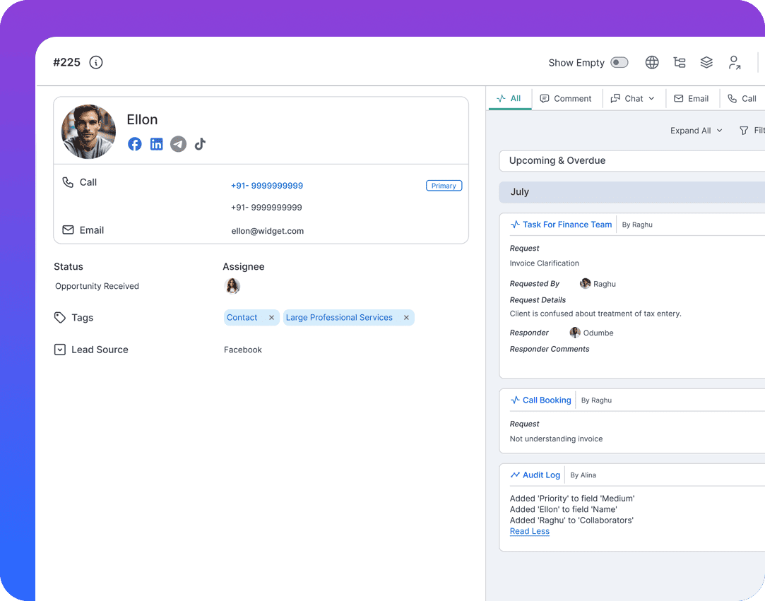 Managing sales team meetings with built-in tools, accessing data, and streamlining reviews in Pronnel.