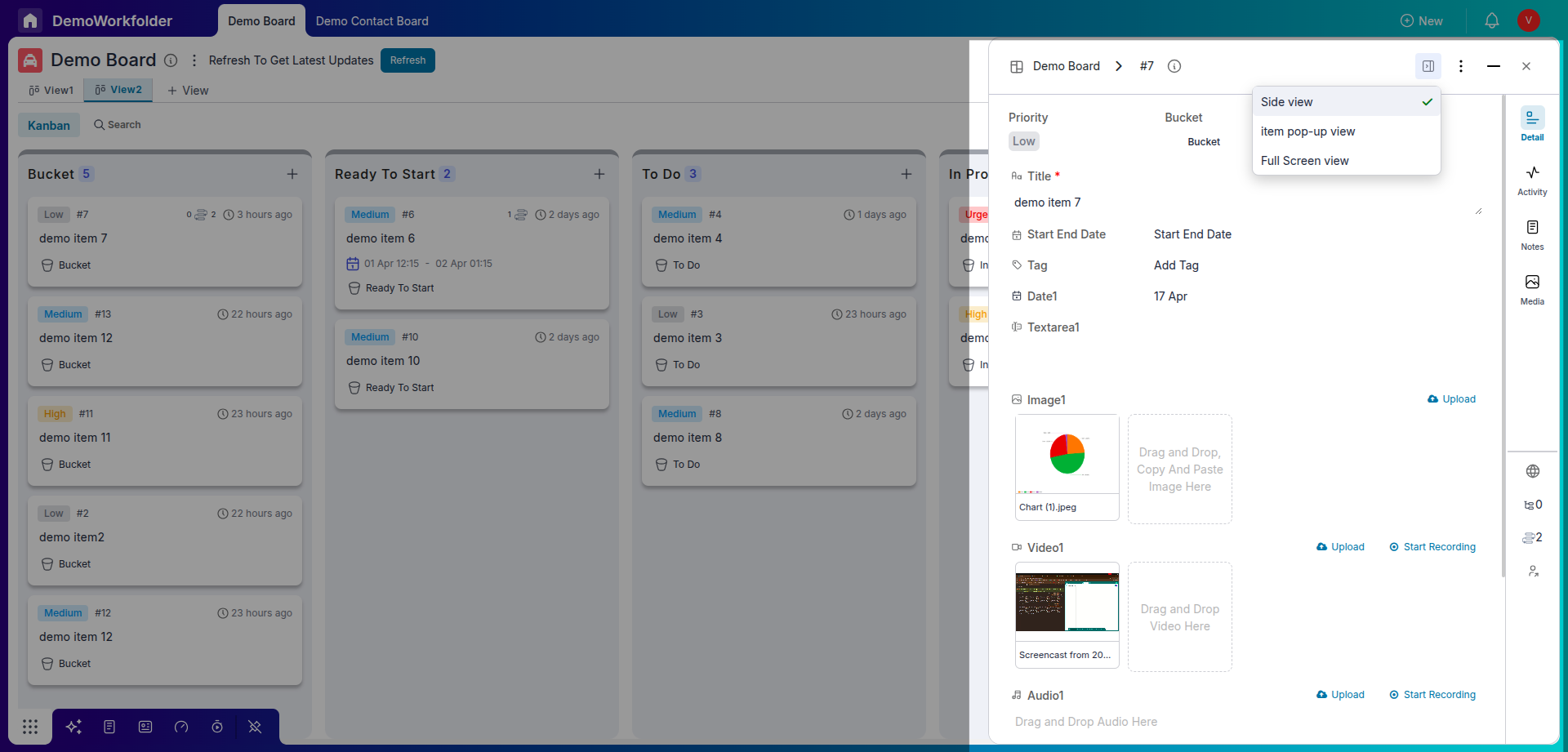  An Item in Pronnel is the budilng block in  process management. It gives multiple task related information important in task management .Like, current stage of the task, its creation date and , creator information, last update timestamp and much more.