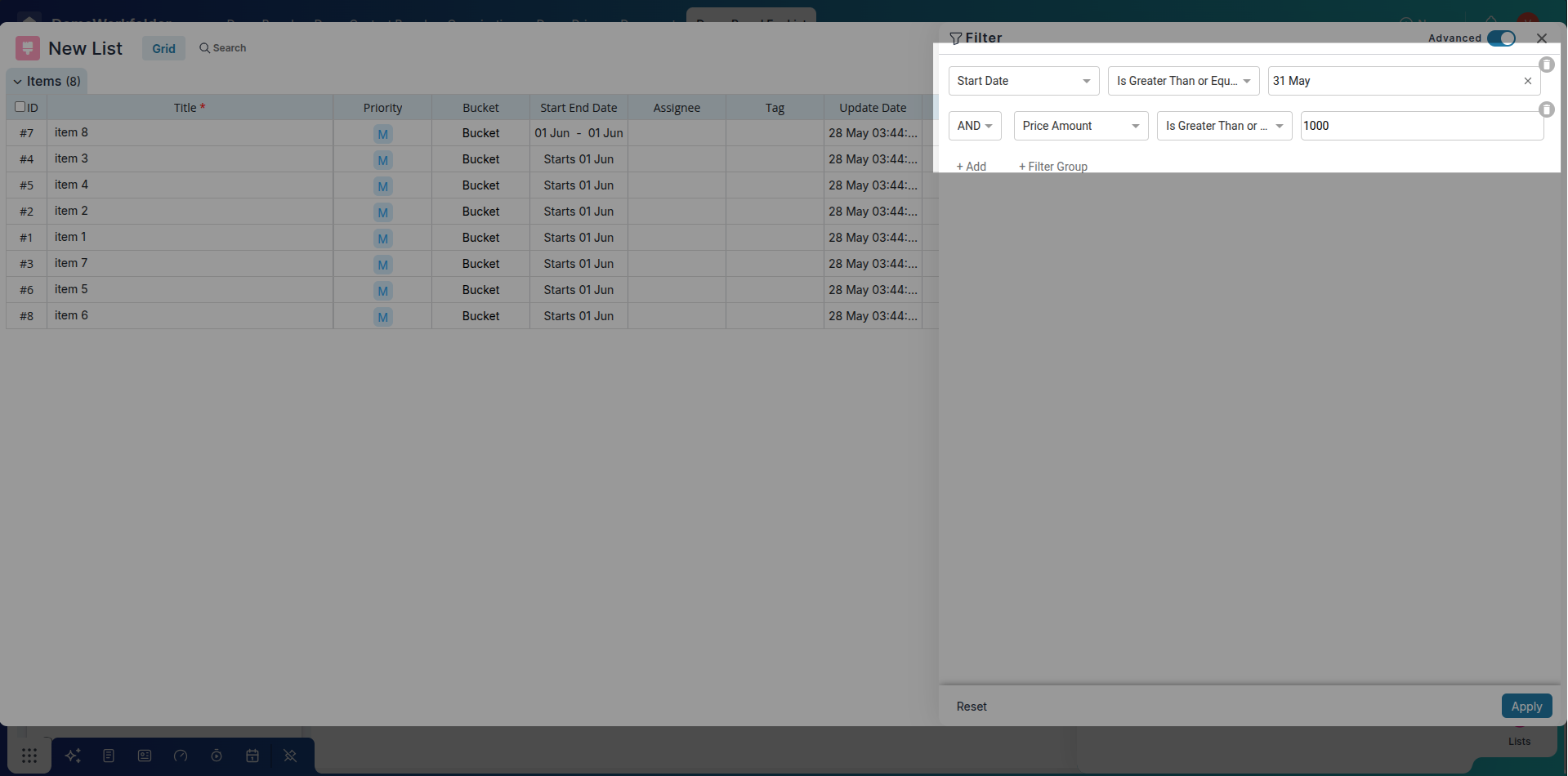 Static vs Dynamic Lists in Pronnel