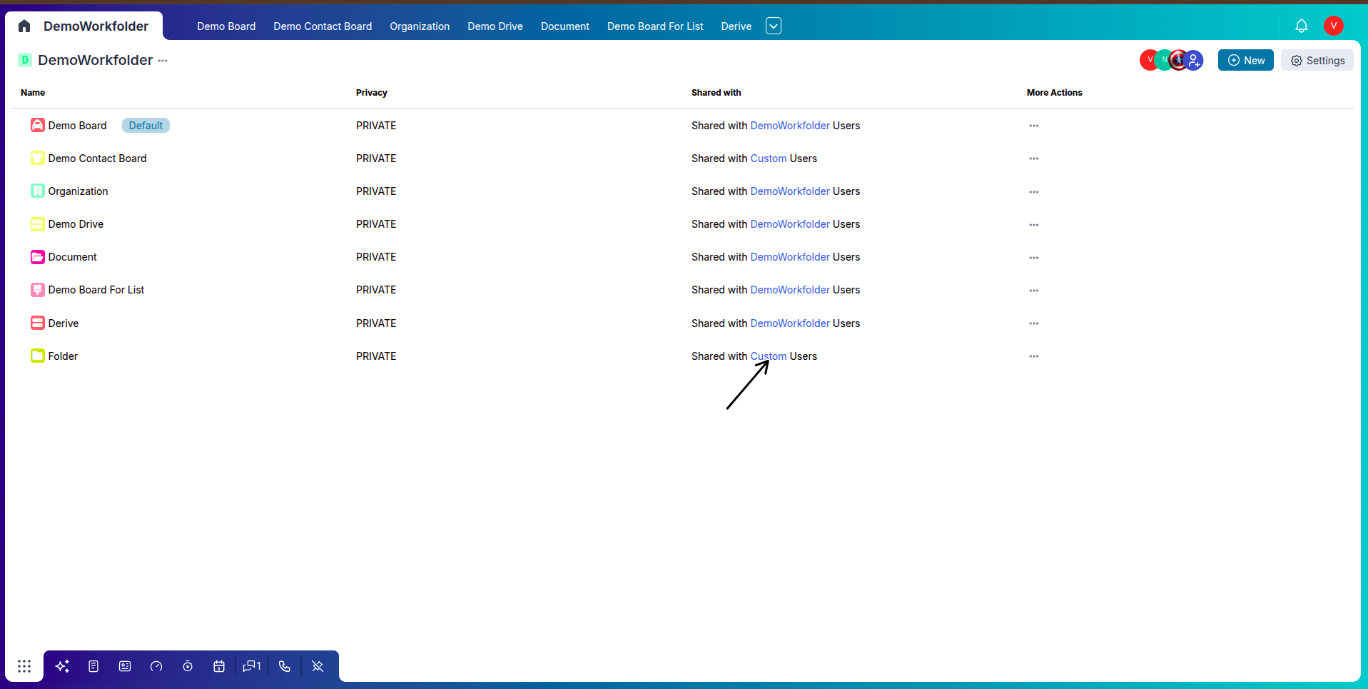 Workfolder Permission Popup in Pronnel
