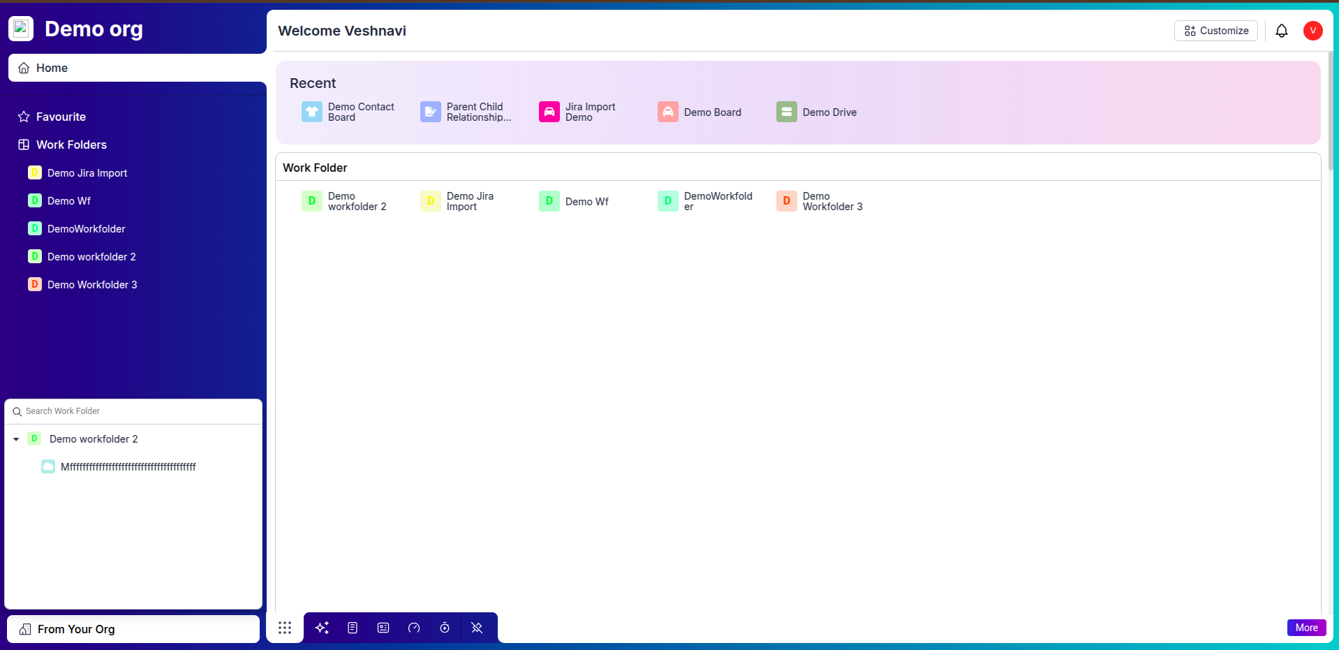 Internal Boards visible on Pronnel Home screen.