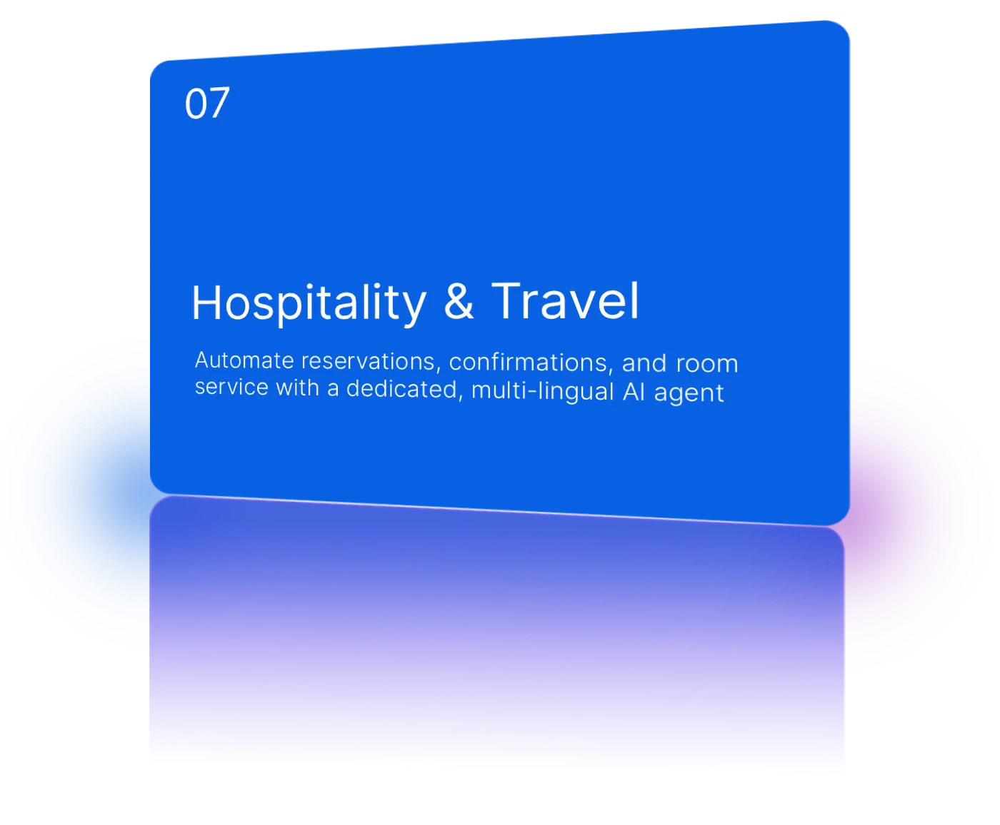 Hospitality & Travel
