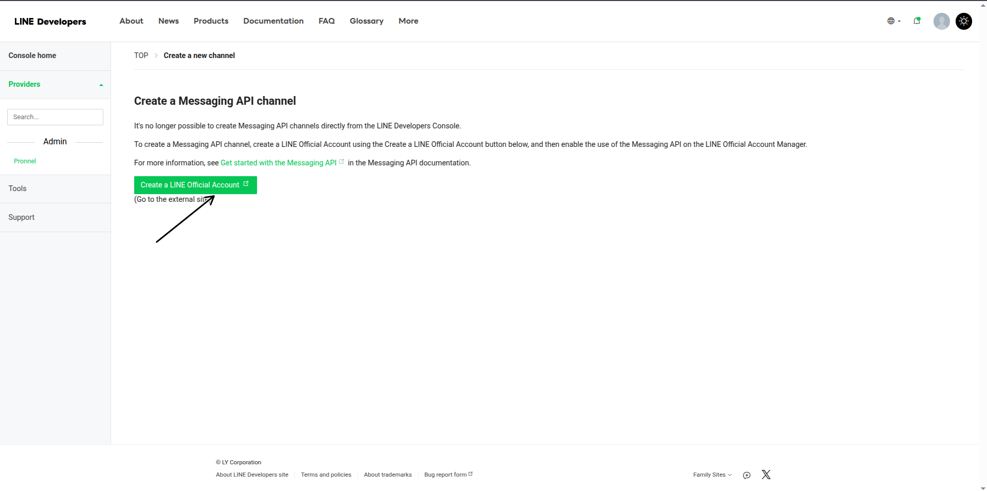 Add channel information