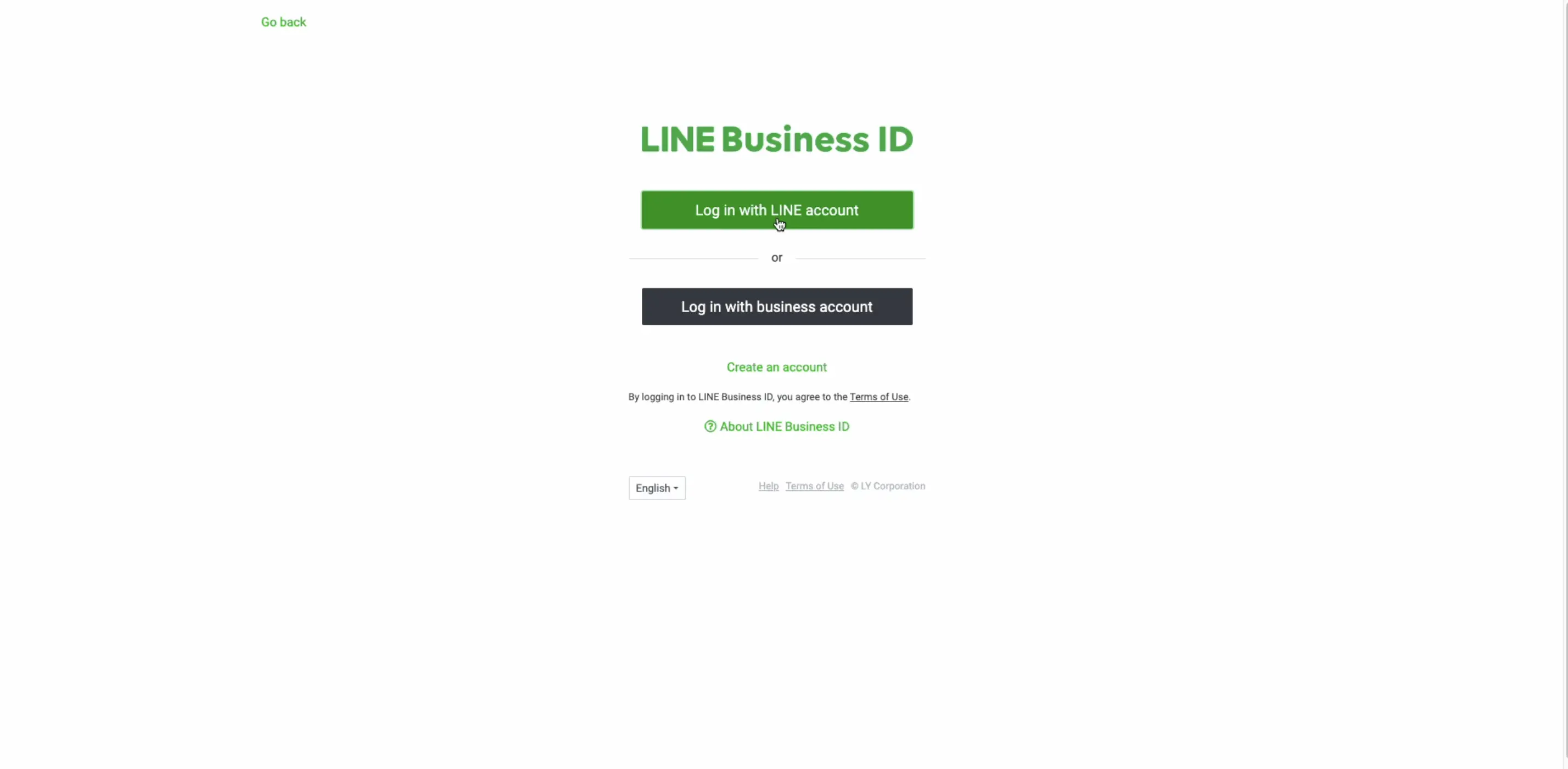 Login to Line Account