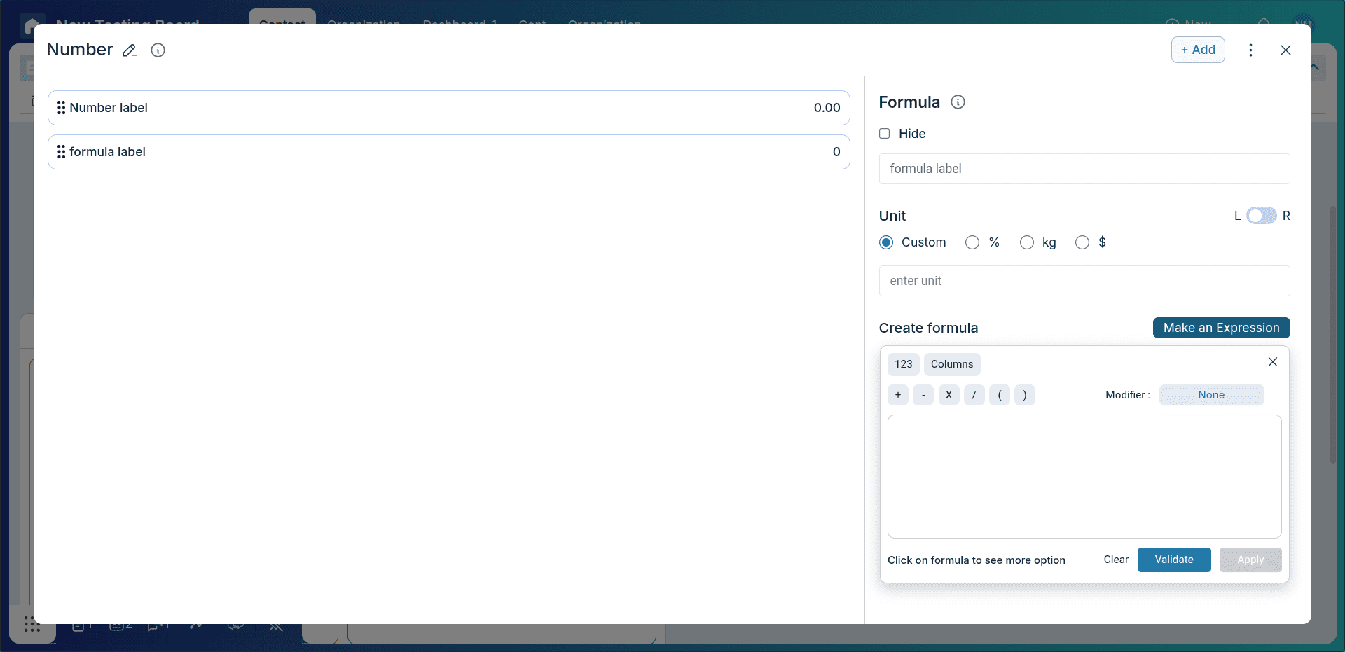 Multiple KPI Widgets Example