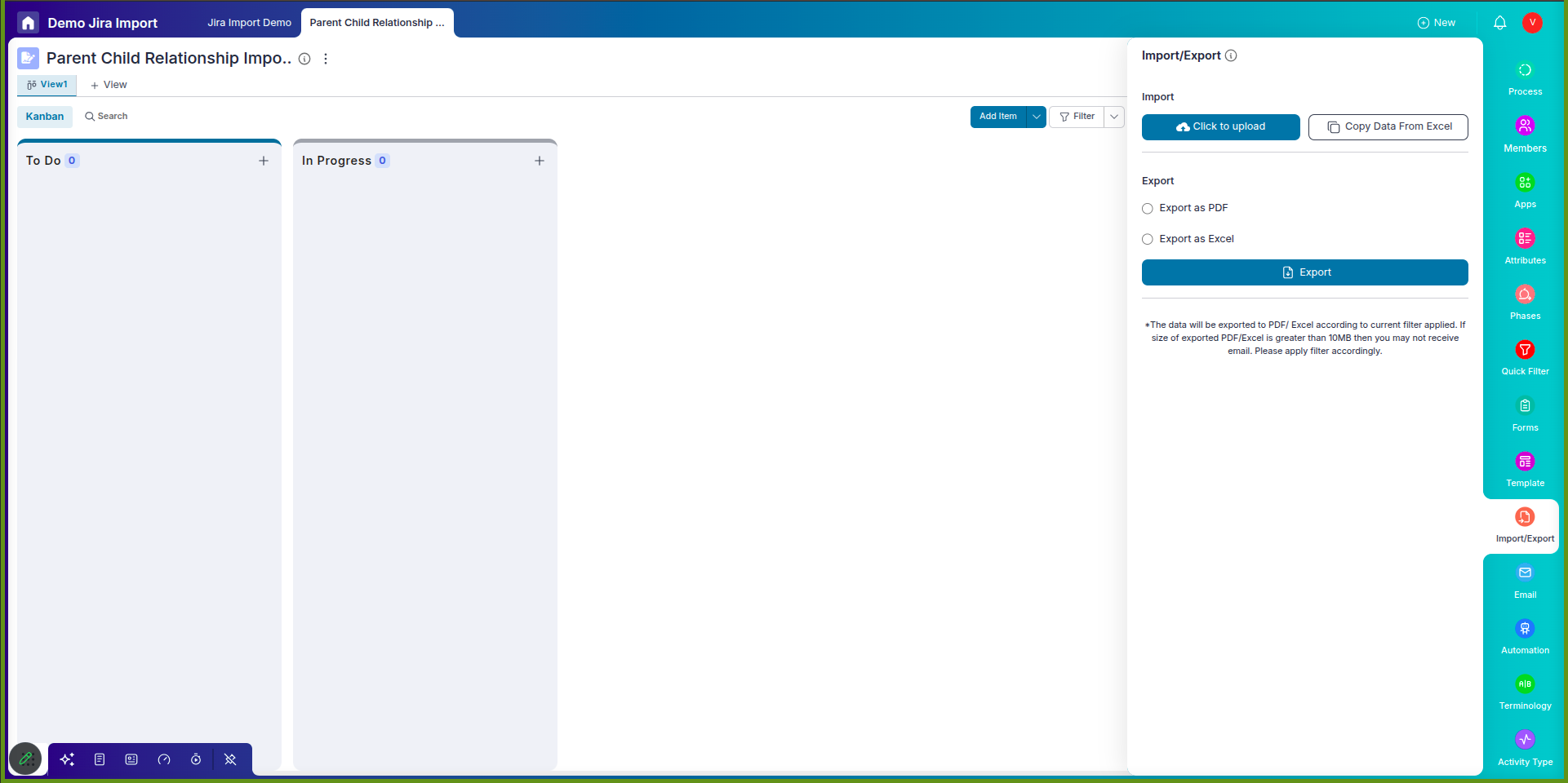 Accessing Pronnel Board Settings