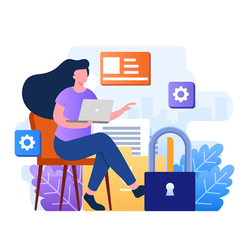 highlighting enhanced security features, including restricted access, permissions for data protection.