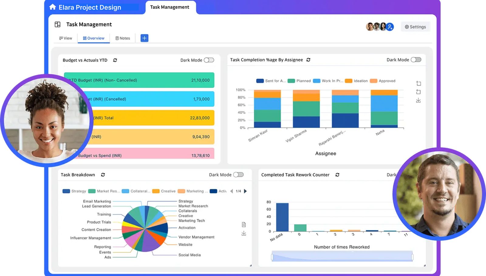 Centralized collaboration hub for modern teams.