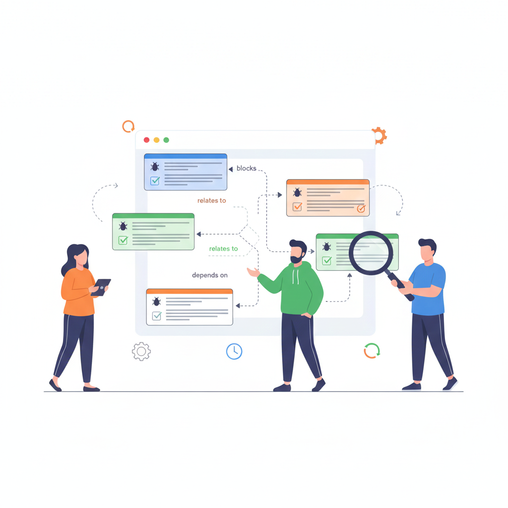 Manage dependencies between tickets.
