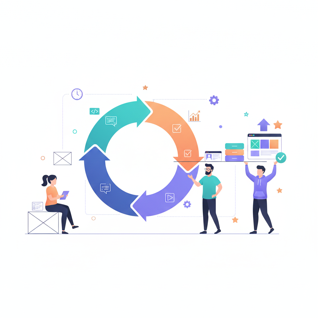 Iterative delivery of product increments.