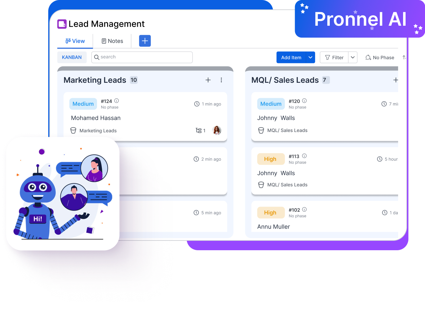 Pronnel Customer- The Simpler, Easier CRM